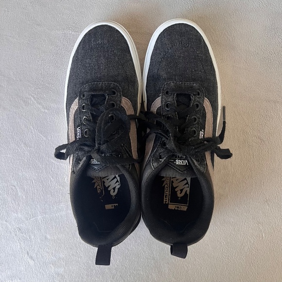 Vans Kyle Walker Pro Black / Grey Skateboarding Skate Shoe Size 7.5 - Picture 5 of 12